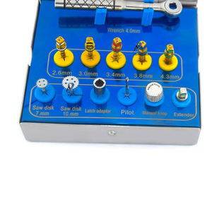 Kit de expansor de hueso para cirugía de implantes dentales con tapones de taladro Instrumento de expansión de cresta de hueso oral para procedimientos de implante - Product Image 4