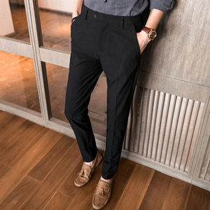 Meilleur pantalon décontracté slim élégant et confortable Pantalon d'affaires extensible personnalisé en gros quatre saisons - Product Image 2