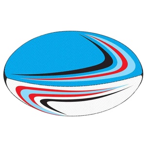 Ballon de rugby personnalisé haut de gamme 2026 – Tailles 3, 6, 9 – Chambre à air en butyl pour une haute rétention d'air – Style classique en cuir PU - Product Image 4