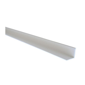 Paraspigolo 22x22 mm PVC 200 cm Bianco - Product Image 1