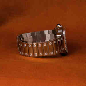 Trending Hip Hop Relojes automáticos Cara azul Iced Out Reloj de lujo Dial cuadrado Números romanos Relojes Mujer Hombre - Product Image 4