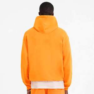 Pure Hot Sale Global High Quality <b>Men</b> Customize <b>Hoodies</b> Plain <b>Blue</b> Fleece Pullover Pro Club Heavyweight <b>Hoodies</b> 2025 - Product Image 3