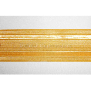 เสื้อคลุมเครื่องแบบเจ้าหน้าที่ถัก Mylar สีทองชุดแฟนซี - Product Image 1