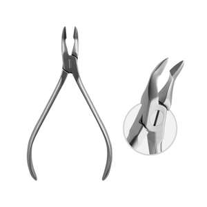 Pince coupante manuelle réutilisable en acier inoxydable avec pointe TC pour orthodontie dentaire, pince coupante distale par Surgiright - Product Image 1