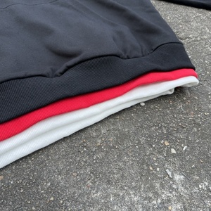 Sudadera con Capucha Estampada de Felpa Francesa de 320 GSM Personalizada de Sportish Impex para Hombre |   Sudadera Corta Cuadrada con Triple Capucha Estilo Urbano - Product Image 6