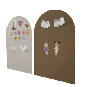 <span class=keywords><strong>Tableau</strong></span> magnétique éducatif pour enfants UNI-Felt, <span class=keywords><strong>tableau</strong></span> à dessin, pas de dommages aux murs, taille personnalisée pour la décoration des chambres - Product Image 2