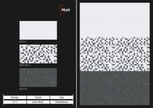 luxury decor 300x600mm ceramic wall <b>tiles</b> for bathroom and kitchen glossy matt sugar carving surface interior wall design lux - Product Image 5