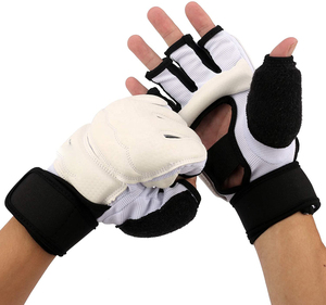 Guantes de medio dedo Mma de boxeo con logotipo personalizado al por mayor de alta calidad/Guantes Mma superventas recién llegados - Product Image 2