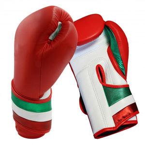 Gants de boxe en cuir PU à vente chaude en gros, protection sportive, 8 10 12 14 16 oz, logo personnalisé, gants de boxe 2025 - Product Image 3