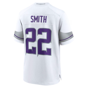 Großhandel Genähte Minnesota American Football Trikots Neue Saison 22 Smith 87 Hockenson 9 McCarthy Vikings Stickerei Trikots - Product Image 2
