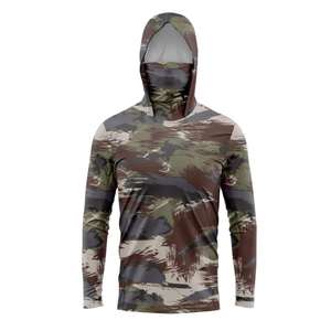 Sudadera de Pesca Personalizada con Sublimación, Secado Rápido, Poliéster, Protección UPF 50, MOQ Bajo - Product Image 1