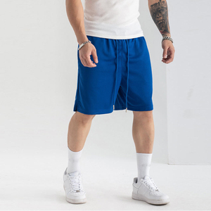 Mens White Baggy <b>Mesh</b> Basketball Shorts High Quality Breathable Athletic Wear Long Drawstring Custom Streetwear Half <b>Pants</b> - Product Image 5