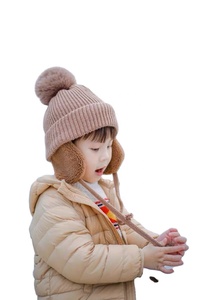 Gorro de malla de camionero para adultos grueso de invierno con pompón grande, gorro con orejeras, tela de rizo, suave, cálido, transpirable, impermeable, estilo Hip Hop - Product Image 3