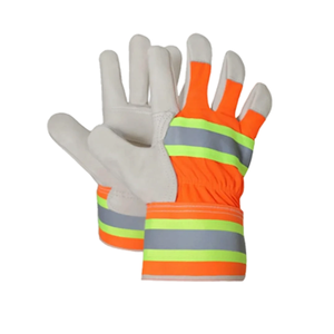 Gants de sécurité en cuir en gros, compatibles écran tactile, détection d'aiguilles, doublure en lin respirante, couleurs/tailles/logos personnalisables, pour l'extérieur - Product Image 3