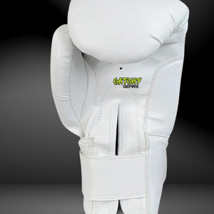 Gants de boxe durables pour l'entraînement physique et le sparring, en cuir PU, confortables, avec logo personnalisé - Product Image 4