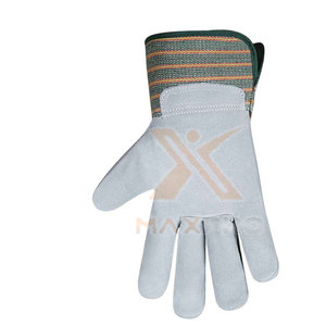 Outdoor Protective Heavy Duty Anti-Slip Cut Resistant Leather Working <b>Gloves</b> Fire Proof Waterproof Safety Cuff Durable - Product Image 6
