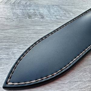 Funda de Cuero de Grano Rico Multiusos Hecha a Mano de Alta Calidad para Cuchillos de Hoja Fija - Product Image 6