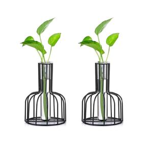 Soporte de flores de hierro de alta calidad, floreros decorativos de mesa de oficina expandible para boda en el hogar y la Oficina - Product Image 4