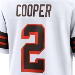 เสื้อเจอร์ซีย์ปักลายสำหรับผู้ใหญ่เสื้อยูนิฟอร์มฟุตบอลอเมริกัน - Product Image 3