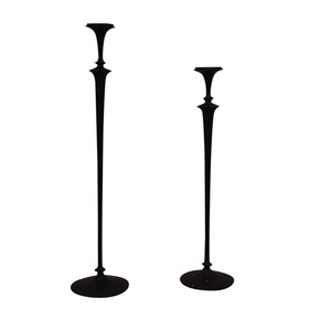 Customized Shape and Size Metal <b>Candle</b> <b>Holder</b> Latest Design <b>Black</b> Color <b>Candle</b> <b>Holder</b> for Tabletop Living Room Decor Candlestick - Product Image 6