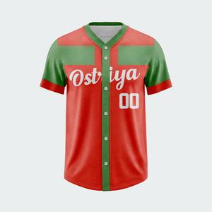 Camiseta de Béisbol con Botones para Hombre y Mujer, Manga Corta, Estilo Hip Hop, Ropa Deportiva con Estampado Técnico - Product Image 3