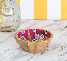 Ensaladera y Frutero de Madera Personalizable para el Hogar, para Servir Alimentos y Decorar la Mesa - Product Image 3