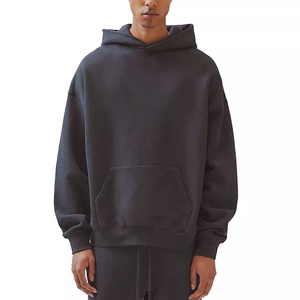 Sweatshirts à capuche et sweatshirts pour hommes, en coton personnalisé de haute qualité, poids lourd, Kanye West, 100% polaire de coton - Product Image 4