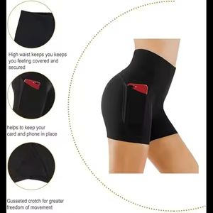 ECO Friendly Athletic Workout Mujeres Gym Shorts Traje Ropa de entrenamiento Fitness Yoga Shorts Running Shorts - Product Image 2