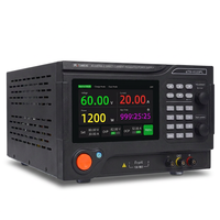 Alimentation électrique régulée en courant continu réglable, source d'alimentation haute puissance 60V 20A 1200W avec système d'exploitation intégré eTM-6020PL Nouveau lancement
