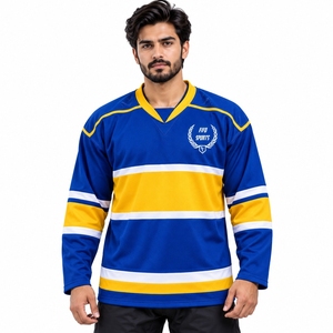 Jersey Moderno de Hockey sobre Hielo con Material de Calidad y Ajuste Cómodo que Proporciona Uso Duradero, Acabado Suave y Resistente - Product Image 1