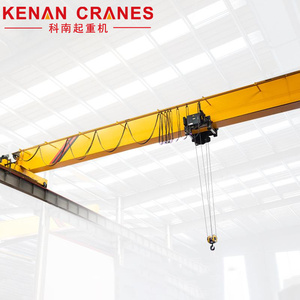 Grue 5Ton 22.5m Span Pont aérien à poutre unique 20m Construction d'atelier télécommandée - Product Image 6