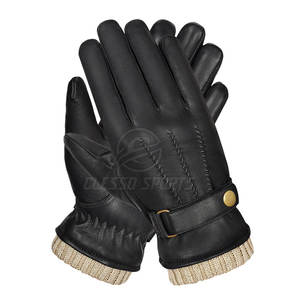 Guantes de Cuero de Nueva Llegada, Más Vendidos, Guantes de Cuero Casuales, Guantes de Cuero Cálidos para Invierno - Product Image 4