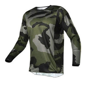 2023 alta calidad transpirable OEM logotipo personalizado Motocross Jersey hecho en Pakistán sublimación impresa Auto carreras de motos - Product Image 4