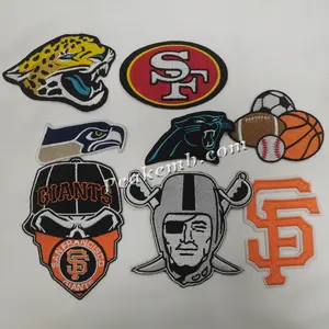 Football Iron-On Patches