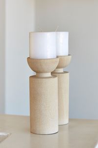 Modern Metal Candle <b>Stand</b> with Elegant Finish for Luxury Home Decor Centerpiece Styling - Product Image 2