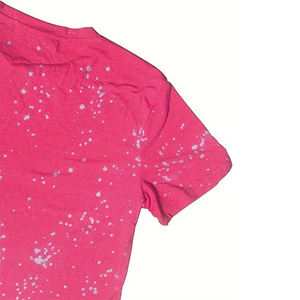 T-shirt en polyester pour femmes en gros, personnalisable, tissu doux à séchage rapide, tee-shirt uni, mélange de polyester pour femmes - Product Image 3