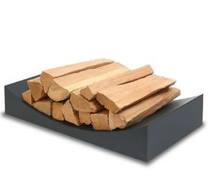 <b>Metal</b> Fire Rack in Black with Simple Design Perfect for High Quality Acacia Wood <b>Log</b> <b>Storage</b> and Garden Accessories - Product Image 1