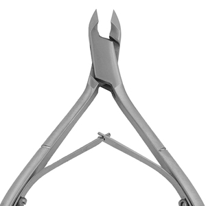Outils de soin des ongles en acier inoxydable avec logo personnalisé : pinces à cuticules, ciseaux, coupe-ongles et repousse-cuticules pour doigts et orteils - Product Image 4