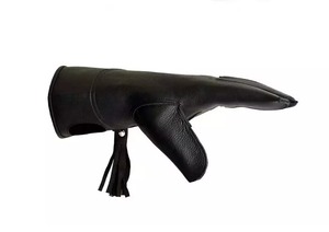 Guante de cetrería de cuero para Halcones cuero puro águila caza pájaros águila hogar mascotas entrenador guantes - Product Image 4