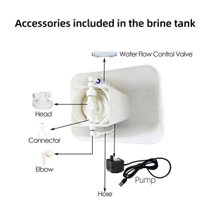 Système <span class=keywords><strong>adoucisseur</strong></span> <span class=keywords><strong>d</strong></span>'<span class=keywords><strong>eau</strong></span> portable pour salle de bain, douche et lavage, <span class=keywords><strong>d</strong></span>ébit de 8 L/min, élimine l'<span class=keywords><strong>eau</strong></span> dure et l'écaillage - Product Image 4