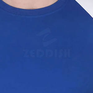 เสื้อยืดผ้าฝ้ายถัก100% กันรอยยับสำหรับผู้ชายสำหรับฤดูร้อนสั่งทำโลโก้ได้ - Product Image 6