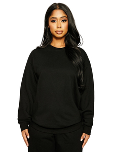 Sudadera de Forro Polar de Alta Calidad para Mujer, Estilo Universitario, Alpha Delta Pi, Invierno, con Letras de Diamantes Bordadas - Product Image 3