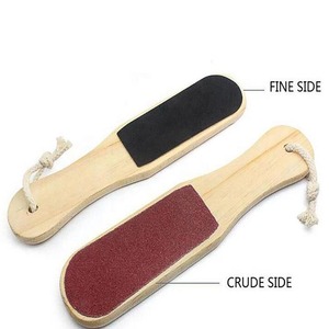 Lima de pie reutilizable con ajuste personalizado, papel de lija, nueva tendencia con cereza china y polvo de piedra pómez, removedor de callos de doble cara para piel muerta - Product Image 3