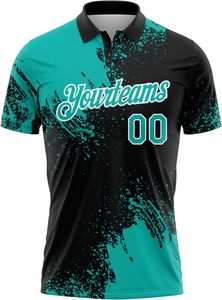 Polos deportivos personalizados OEM impreso o bordado logotipo transpirable tela directa de fábrica pedidos al por mayor - Product Image 2