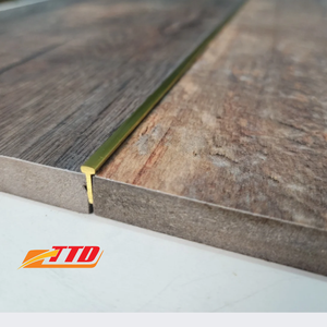 Garniture en laiton T6 Protection des bords élégante et durable pour les sols, les murs et les surfaces décoratives en design d'intérieur - Product Image 2