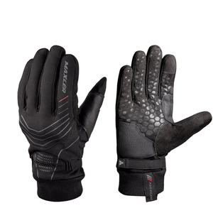 Gants de sport en cuir coupe-vent imperméables pour hommes et femmes hautement réfléchissants pour écran tactile de course à pied d'hiver compatibles pour - Product Image 1