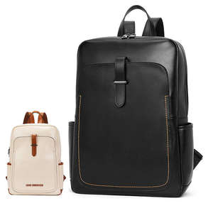 Mochila escolar de estilo informal de alta calidad, bolsa de viaje impermeable con acceso USB y cierre de cremallera, hecha de forro de poliéster - Product Image 2