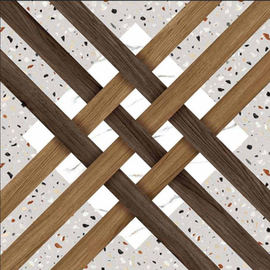 Modelo-SATIN MATT Surface 5076 Cerámica Elegancia Piso Mármol Azulejos Aplicación Por Novac Cerámica Azulejos India 600x600mm - Product Image 2