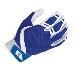 Guantes de bateo de béisbol de cuero hechos a medida de alta calidad con tela transpirable de secado rápido colores personalizados y logotipo ajuste cómodo - Product Image 6