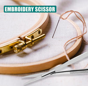 Tijeras Profesionales para Cutículas y Cejas, con Hojas Rectas, para Recortar o Cuidar las Cutículas con Suavidad - Product Image 6